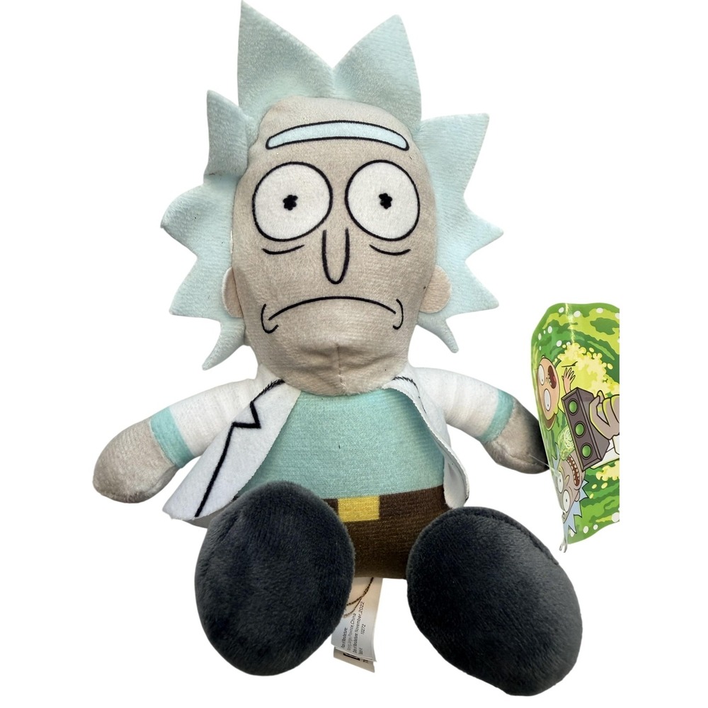 Toy Factory Rick And Morty‎ Rick Plush Stuffed Toy Small Multicolor Adult Swim